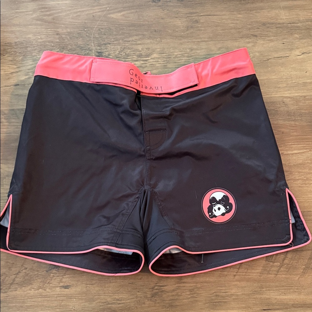 Black and Pink Women's Shorts
